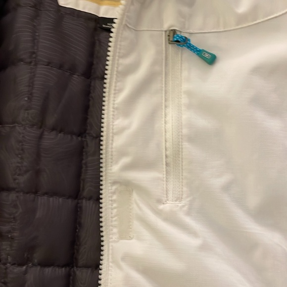 Zero Xposur white winter/ski zip up‎ jacket with removable hoodie, size M - Picture 10 of 14